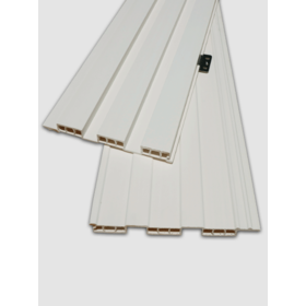 Ceiling and wall panels WPC 195x14 - White